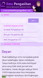 Mobile Screenshot of amalanilmupengasihan.com