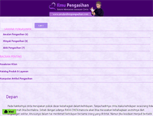 Tablet Screenshot of amalanilmupengasihan.com